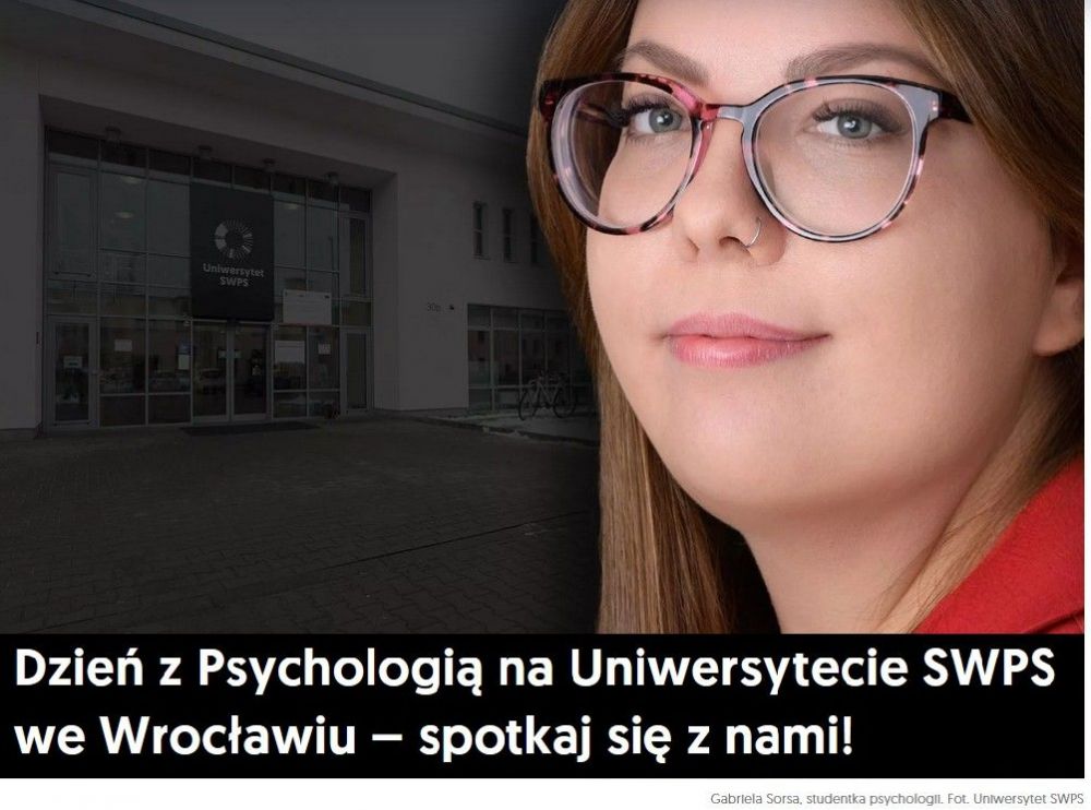 Dzień z Psychologią na Uniwersytecie SWPS we Wrocławiu